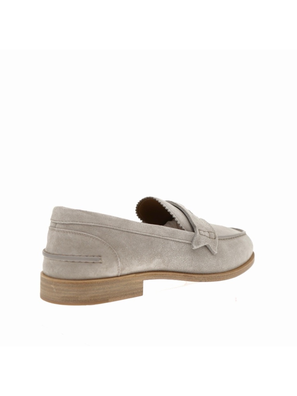 Christian Louboutin Penny Loafer Grey Suede Leather Size 12 US New - Picture 4 of 7
